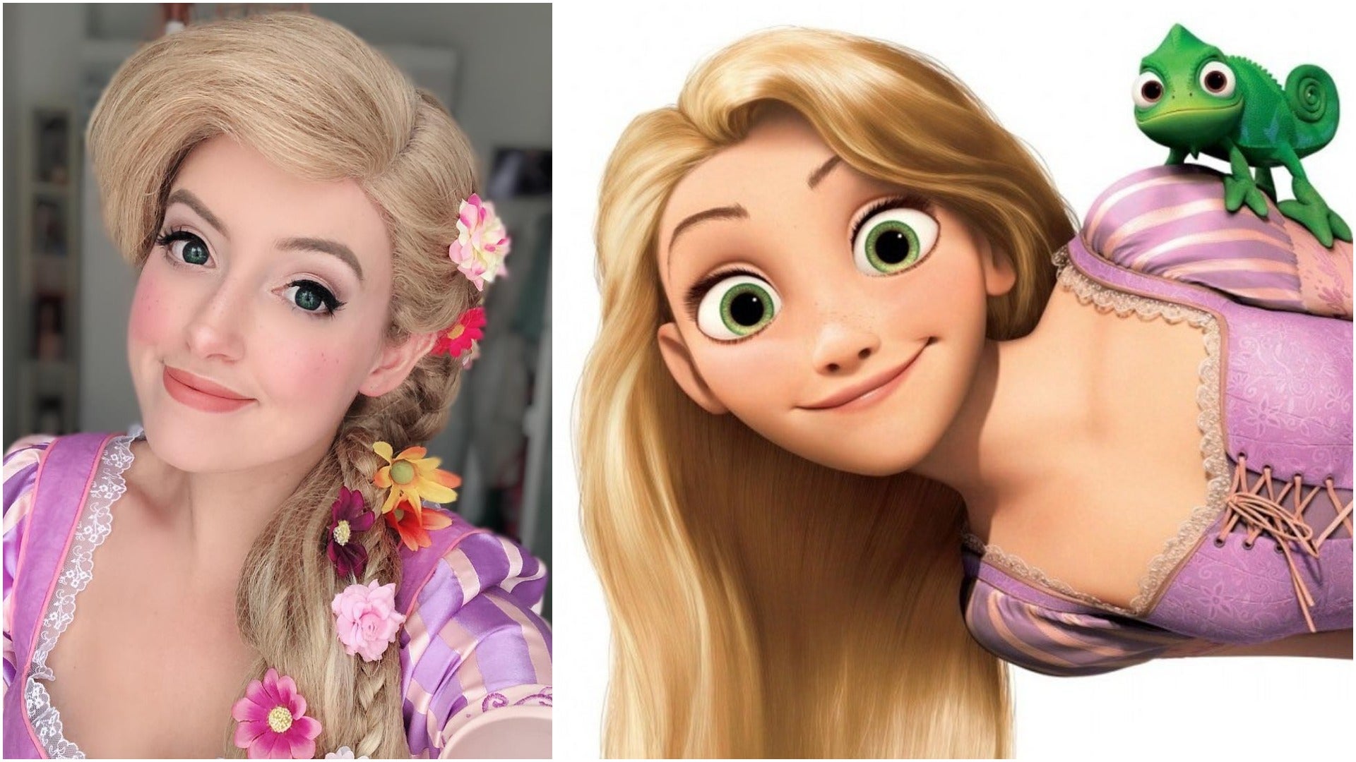 This French Cosplayer Is A Real Life Rapunzel From Tangled Cosplay Central 